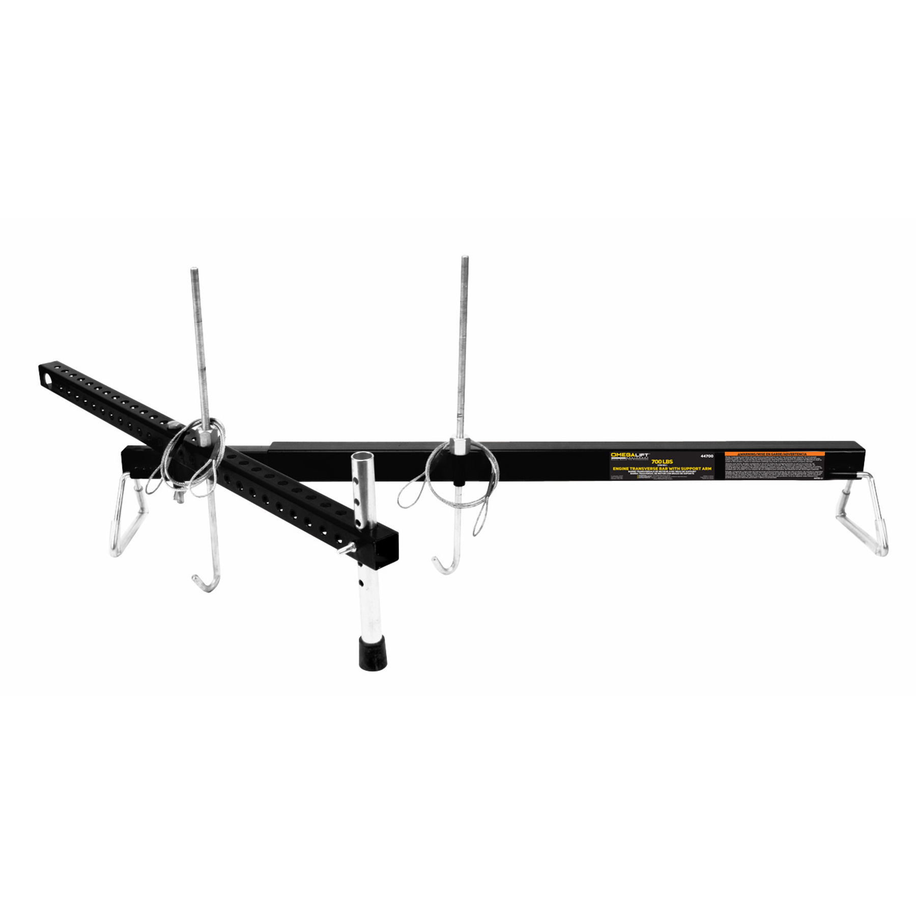 700 LBS, ENGINE TRANSVERSE BAR WITH ARM