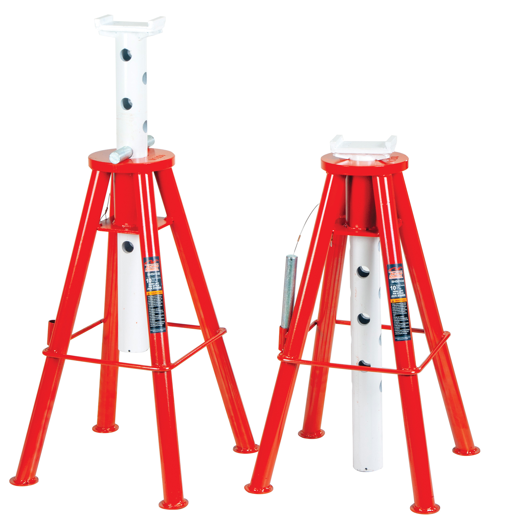 10 TON HIGH LIFT JACK STANDS