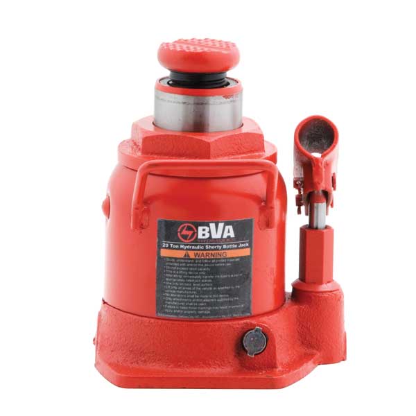 BOTTLE JACK 20 TON SHORTY SIDE PUMP MANUAL