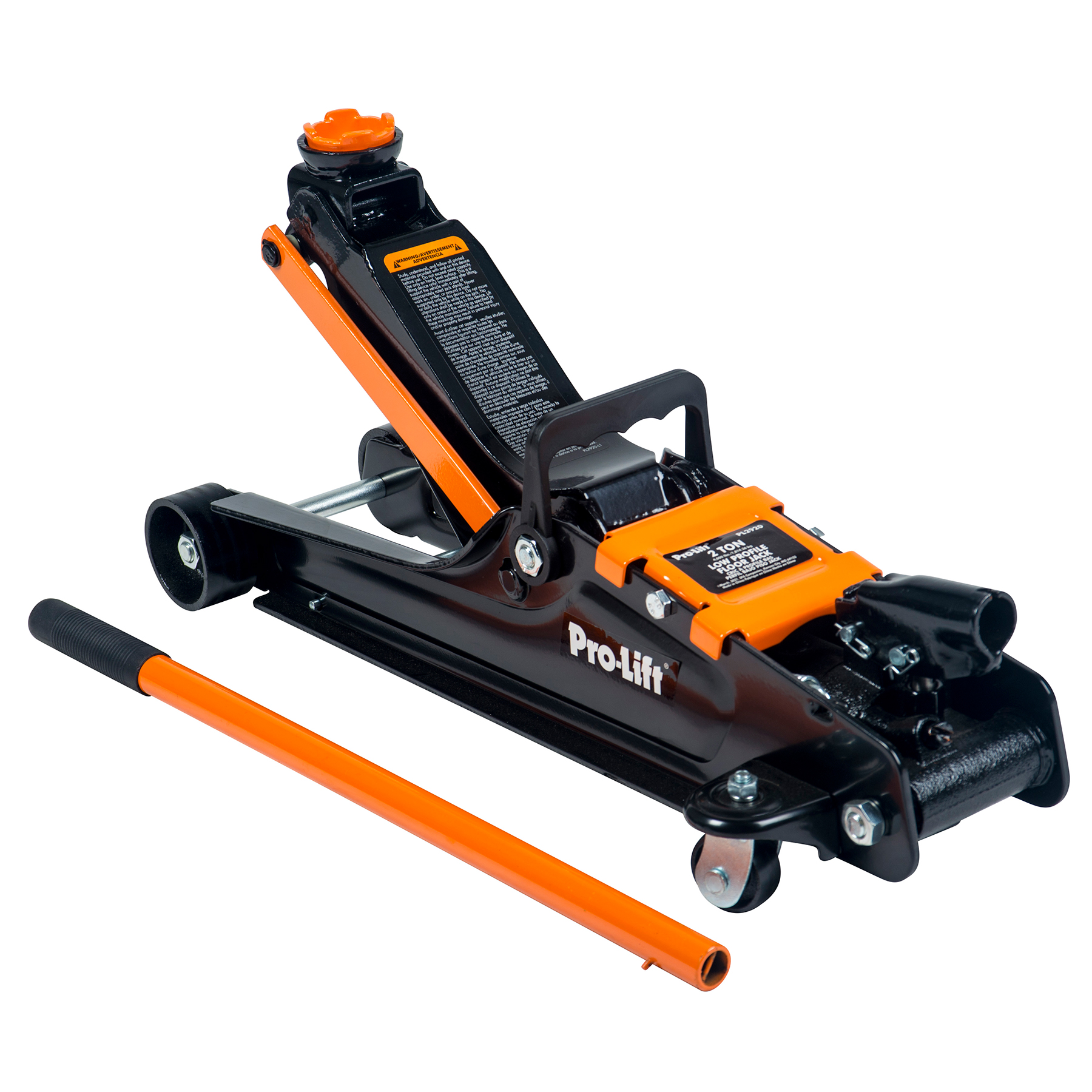 2 TON LOW PROFILE FLOOR JACK ORANGE COLOR